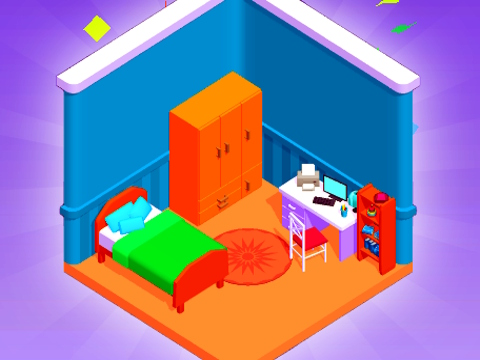 Spil Crazy Merge Room online