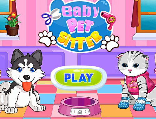 Spil Baby Pet Sitter online