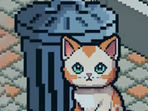 Spil Pixel Cat Simulator: Mine kæledyr  online