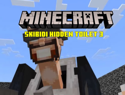 Spil Minecraft Skibidi skjult toilet 3  online