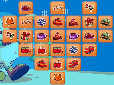 Spil Vinter Mahjong  online