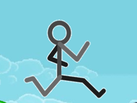 Spil Kør stickman løb  online