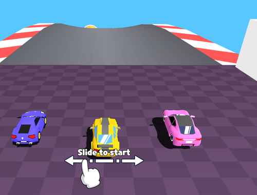 Spil Merge racer stunts bil  online
