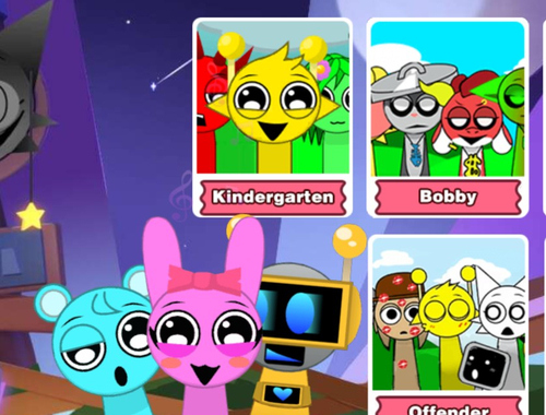 Spil Incredibox Party Frozen Sprunki Beat online