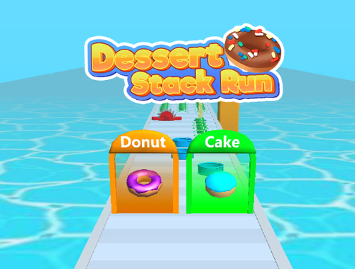 Spil Dessert Stack Run online