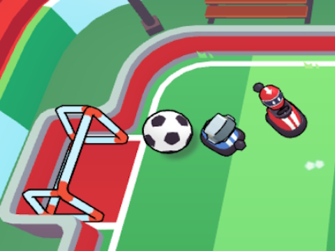 Spil Kofangerbiler fodbold  online