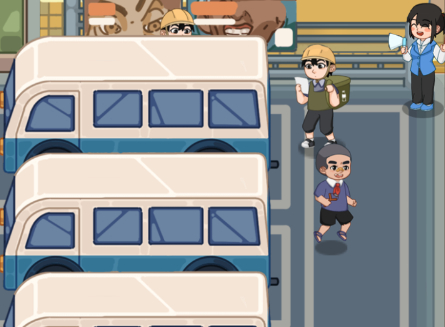 Spil Mart Puzzle Bus Jam online