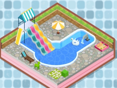 Spil Dekor: min swimmingpool  online