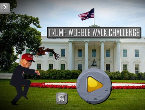 Spil Trump Wobble Walk Challenge online