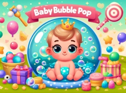 Spil Baby boble pop  online