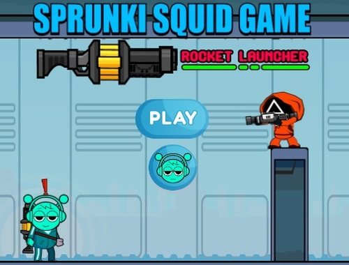 Spil Sprunki Squid Game Rocket Launcher online