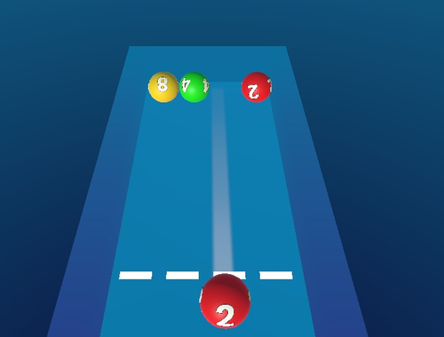 Spil Fusion Balls 2048 Billiards!  online