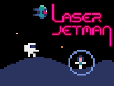 Spil Laser Jetman online