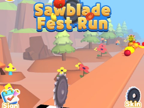 Spil Sawblade Fest Run online