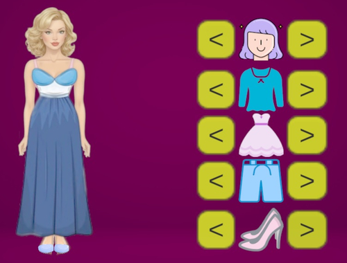 Spil Dress Up Game Fashion online