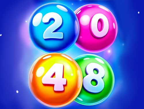 Spil 2048 Matchbolde  online