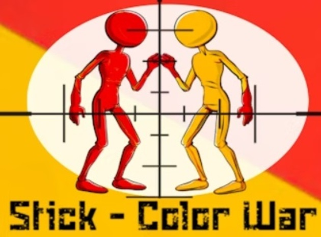 Spil Stick Color War online