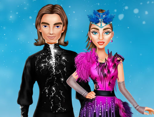 Spil Skøjteløb ballerina  online