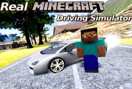 Spil Real Minecraft Driving Simulator online