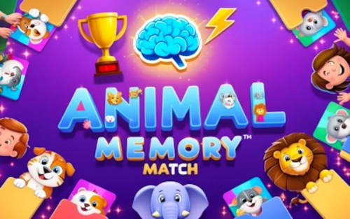 Spil Animal Memory Match online