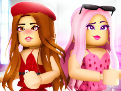 Spil Jigsaw Puzzle: Roblox Fashion Battle online