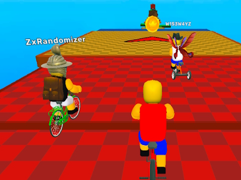 Spil Obby på en cykel  online