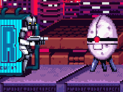 Spil Endless Cyberpunk Runner online