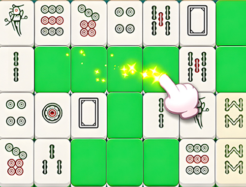Spil Mahjong Slide Puzzle  online