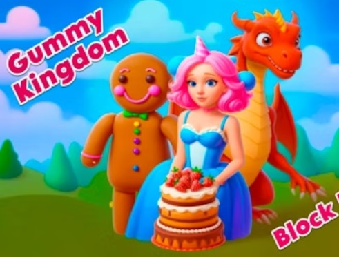 Spil Gummy Kingdom Block Puzzle  online