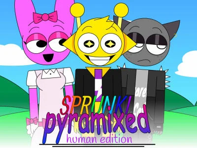 Spil Sprunki Pyramixed: Human Edition  online