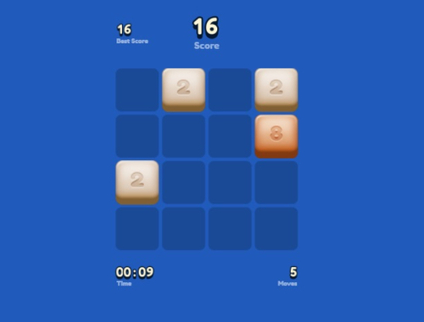 Spil Blok 2048  online