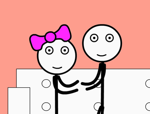 Spil Stickman fængsel og kærlighed  online