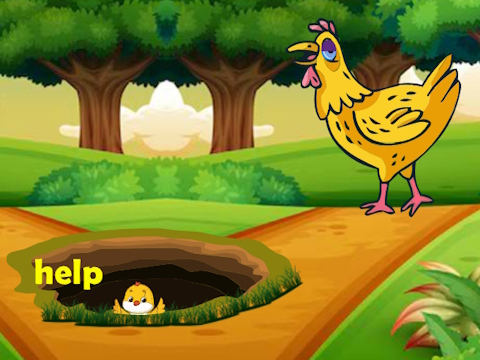 Spil Farlig situation Chick Escape  online