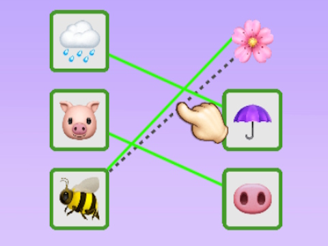 Spil Emoji Puzzle Connect  online