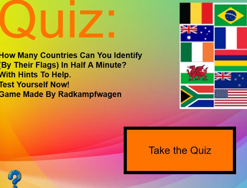 Spil 30S Easy Flag Quiz  online