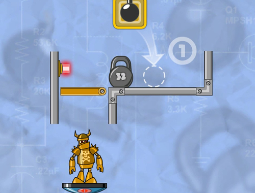 Spil Crash roboten!  online