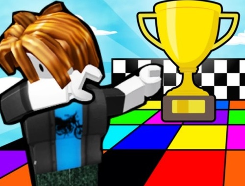 Spil Farve race Obby  online
