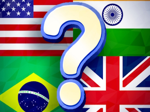 Spil Gæt flag -quizzen  online