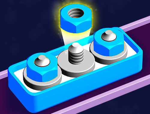 Spil Nuts Stack Sort: Nuts & Bolts  online
