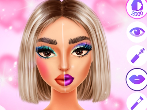 Spil Makeup Trends: Så og nu  online