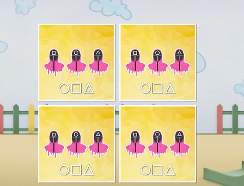 Spil Squid Game Memory Card Match  online
