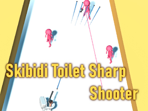 Spil Skibidi toilet skarp skydespil  online