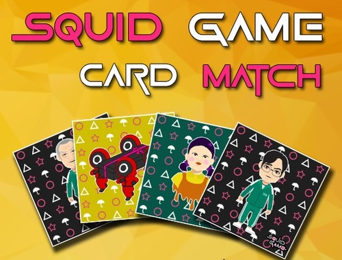 Spil Squid Game Memory Card Match  online