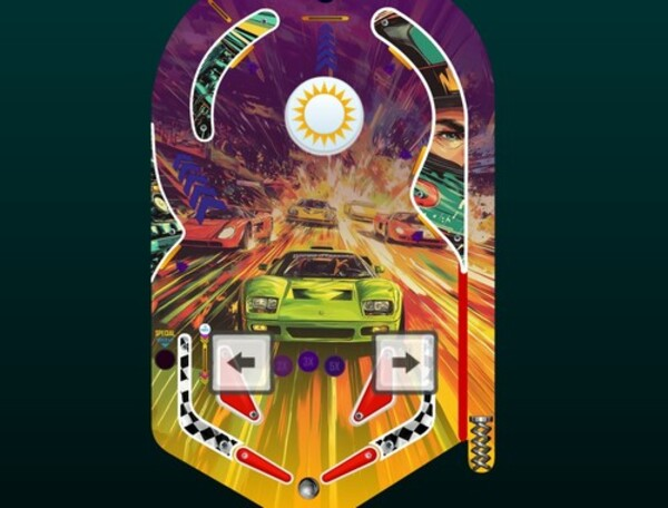 Spil Racing pinball  online