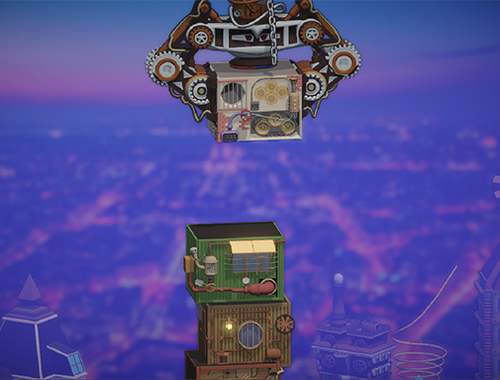 Spil Steampunk Tower Builder  online