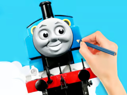 Spil Farvelægning: Thomas & Friends  online