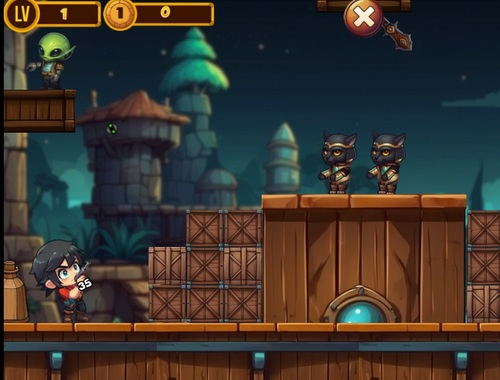 Spil Zombie Knockdown  online