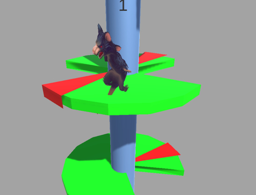 Spil Ratomilton Helix Jump  online