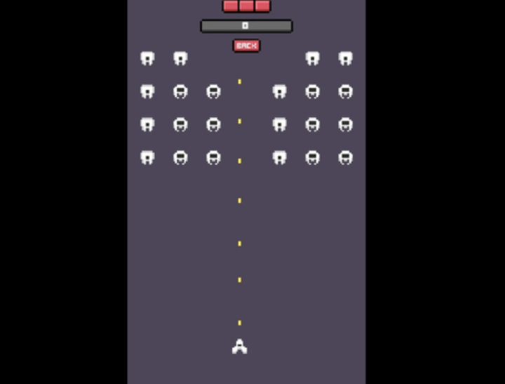 Spil Space Invasion Arcade  online
