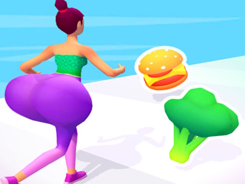 Spil Twerk det! Body race 3d  online